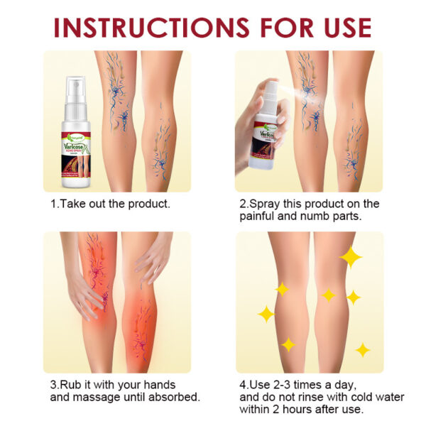 Vein Spray Earthworm Leg Vascular Fluid - Image 9