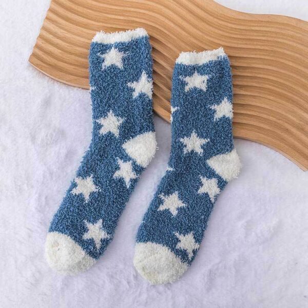 Plush Thickened Postpartum Towel Socks - Image 6