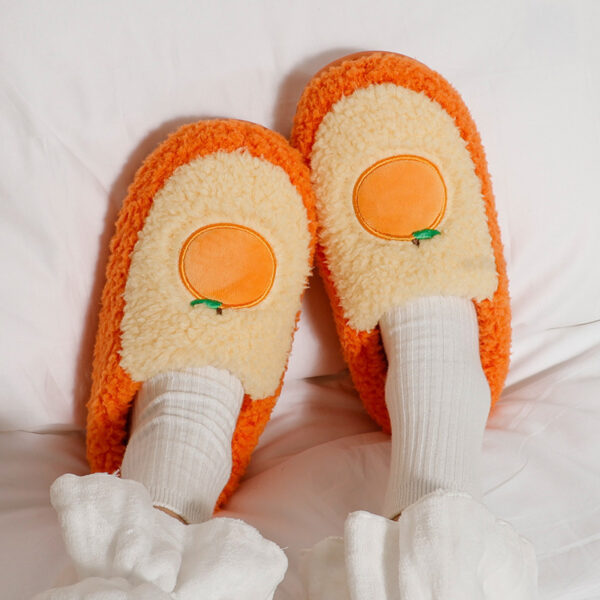 Postpartum Women's Home Plush Plush Warm Confinement Shoes - Image 3