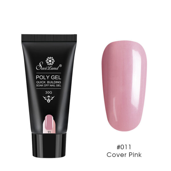 Quick Extension Gel Crystal Gel Nail Set - Image 8