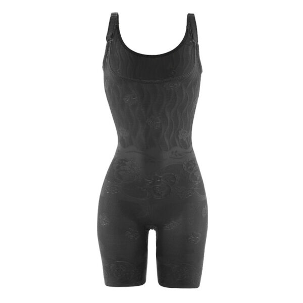 Abdomen And Postpartum Slimming Flat-leg One-piece Tights - Image 2