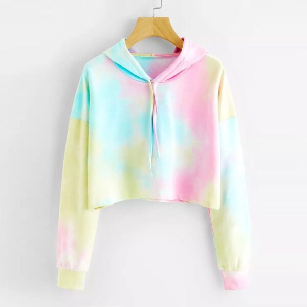 European and American short print top