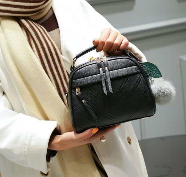 Hair ball, shoulder bag, shoulder bag - Image 6