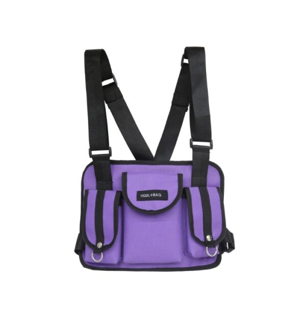 Casual sports backpack, wild color, color, men and women, student bag, trend - Image 9