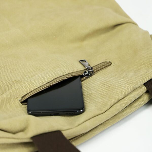Korean Casual Simple Art Canvas Bag - Image 5