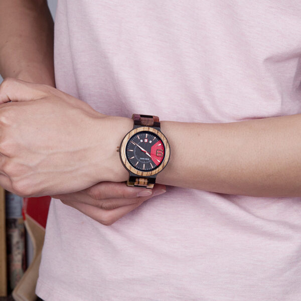 Wooden watch for men