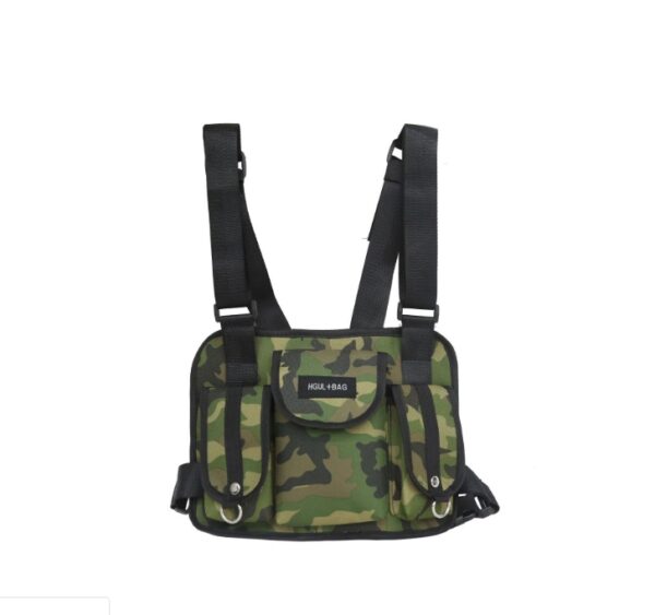 Casual sports backpack, wild color, color, men and women, student bag, trend - Image 8