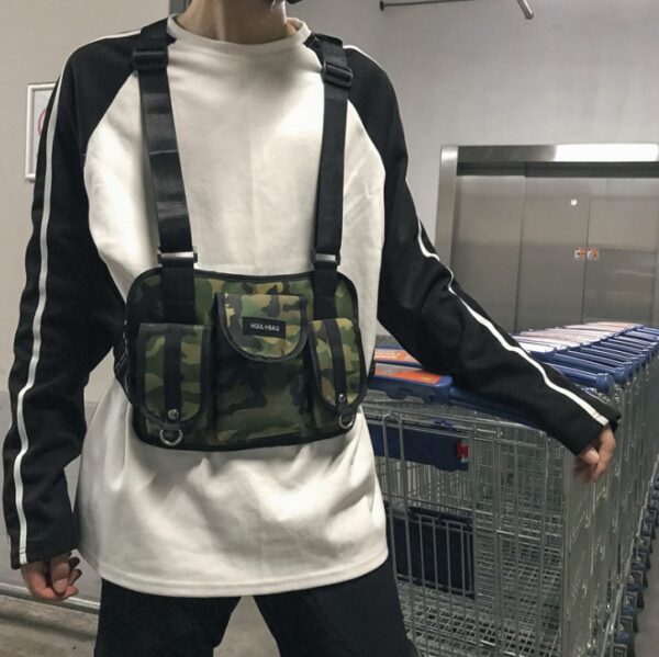 Casual sports backpack, wild color, color, men and women, student bag, trend - Image 5