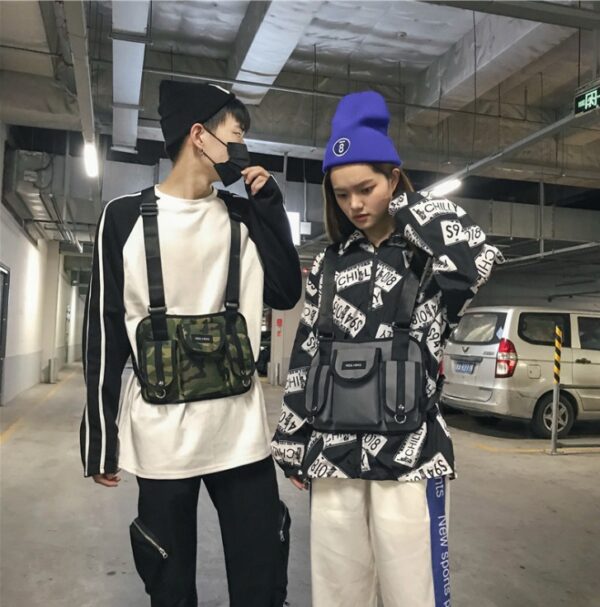 Casual sports backpack, wild color, color, men and women, student bag, trend - Image 4