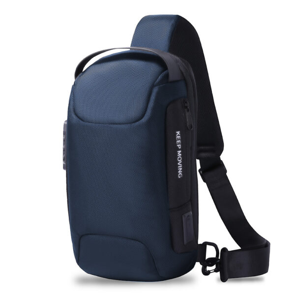 Douyin Hot Style Summer Men's Sports Car Breast Bag Single Shoulder Bag - Image 2