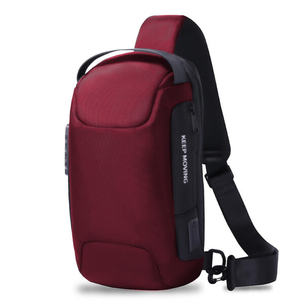 Douyin Hot Style Summer Men's Sports Car Breast Bag Single Shoulder Bag - Image 4