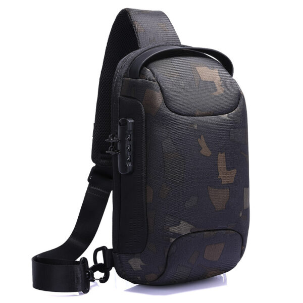 Douyin Hot Style Summer Men's Sports Car Breast Bag Single Shoulder Bag - Image 5