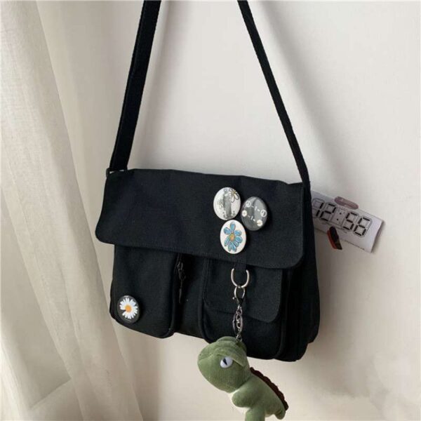 Small Daisy One Shoulder Large Capacity Bag - Image 5