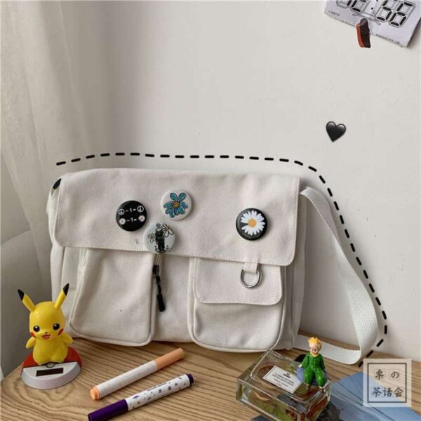 Small Daisy One Shoulder Large Capacity Bag - Image 6