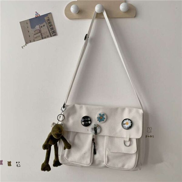 Small Daisy One Shoulder Large Capacity Bag - Image 4