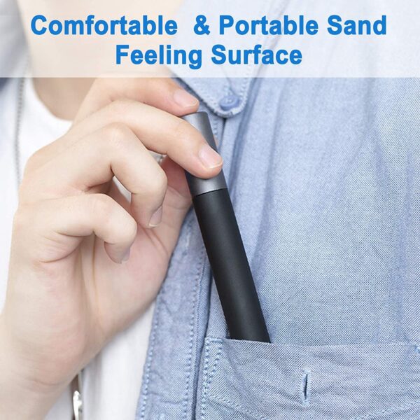 Ear and Nose Hair Tmmer for Men and Women-, Professional & Painless Nose Hair Clipper / Remover with Stainless Steel Blad & IPX7 Waterproof System Amazon Banned - Image 7