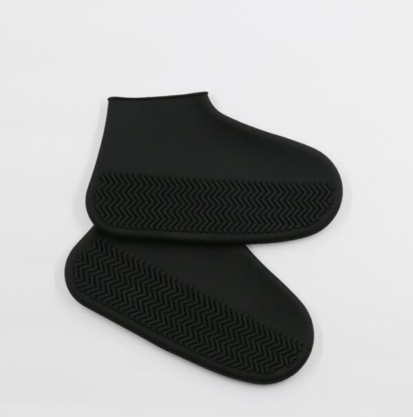 Men and women hiking slip wearable easy to carry silicone rain boots - Image 7
