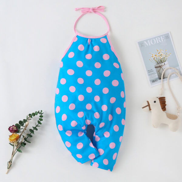 New Fashion Kids Baby Girls Strap Cotton Romper Toddler Sling Jumpsuit Harem Trousers Lace Up Sport Casual Loose Summer Clothes - Image 7