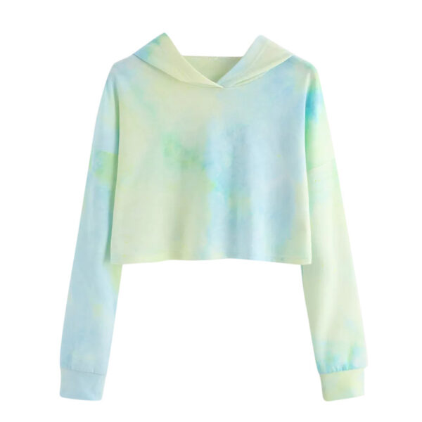 European and American short print top - Image 3