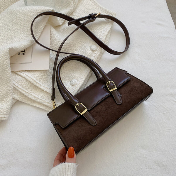 Frosted Western Air One Shoulder Fashionable Versatile Cross-body Bag - Image 3