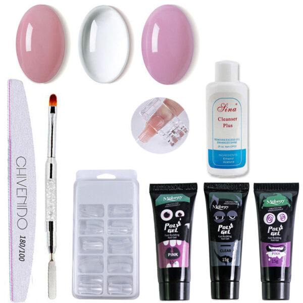 Nail Art Solid Extension Glue Set - Image 4