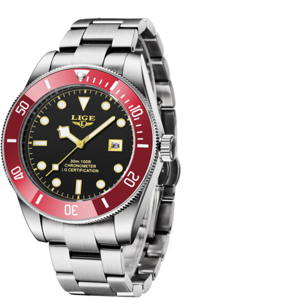 Stainless Steel Quartz Watch Band For Men - Image 5