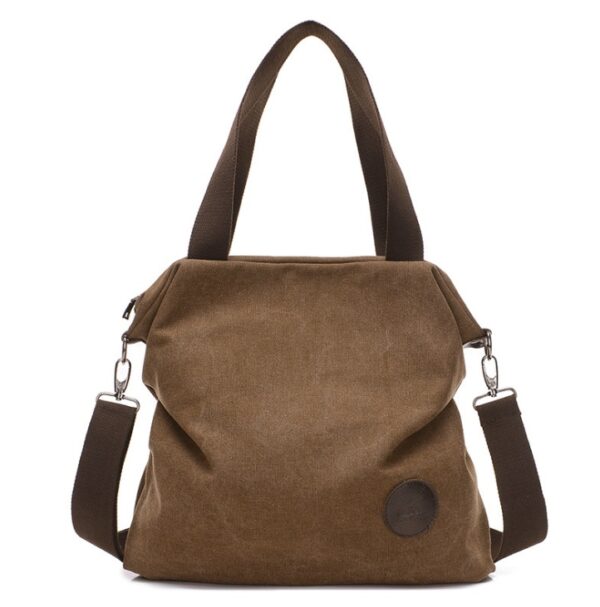Korean Casual Simple Art Canvas Bag - Image 8