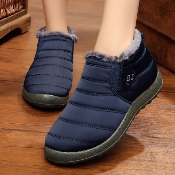 Men Boots Lightweight Winter Shoes For Men Snow Boots Waterproof Winter Footwear - Image 3