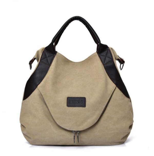 Handbags Women Minimalist Retro Shoulder Crossbody Vintage Canvas Bag - Image 10