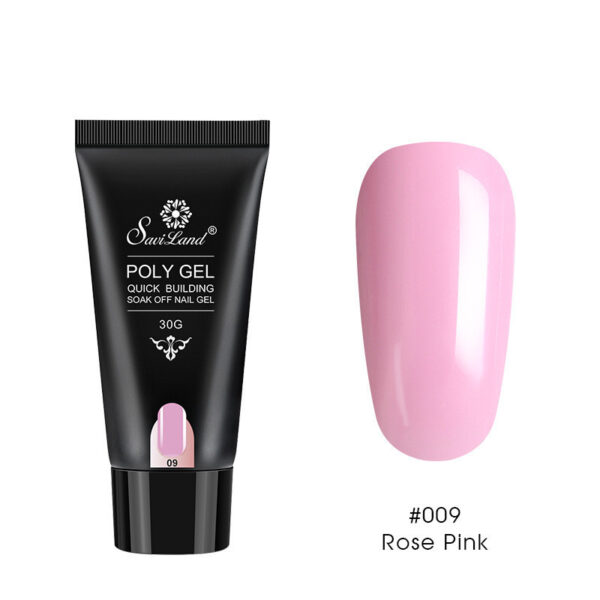 Quick Extension Gel Crystal Gel Nail Set - Image 6