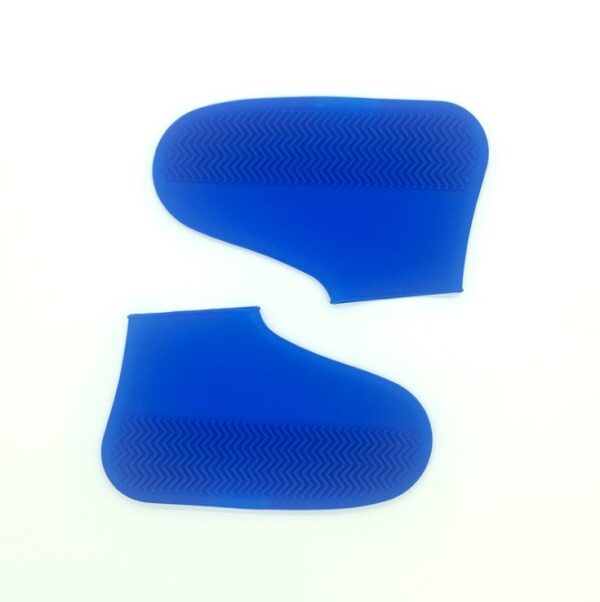 Men and women hiking slip wearable easy to carry silicone rain boots - Image 8