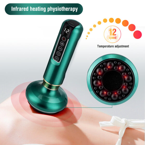 Electric Vacuum Cupping Massager For Body Anti-Cellulite Suction Cup Gua Sha Massage Body Cups Guasha Fat Burning Slimming Jars - Image 10