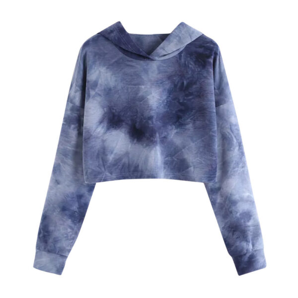 European and American short print top - Image 2