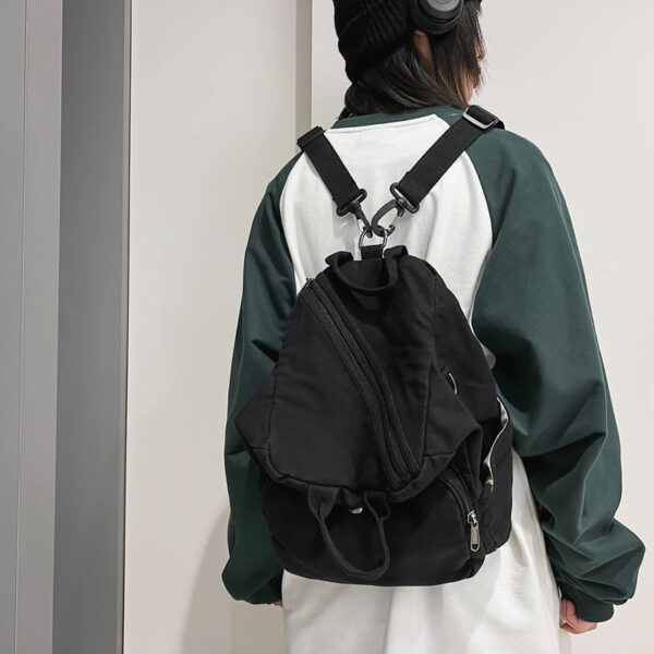 Korean Version Simple Versatile Backpack - Image 5