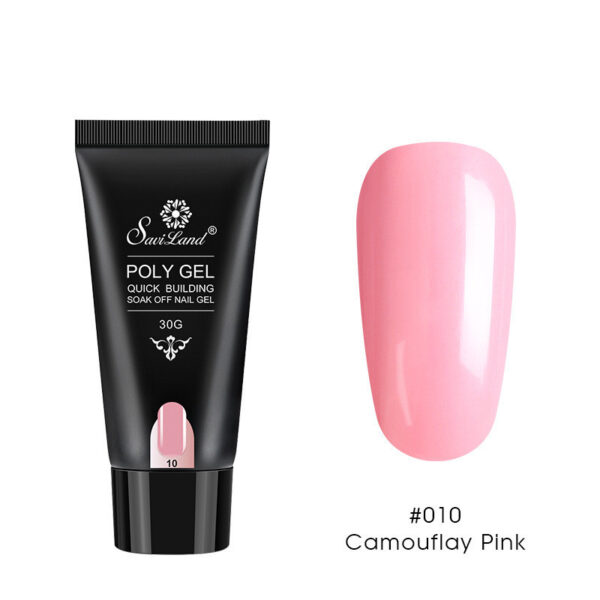 Quick Extension Gel Crystal Gel Nail Set - Image 7