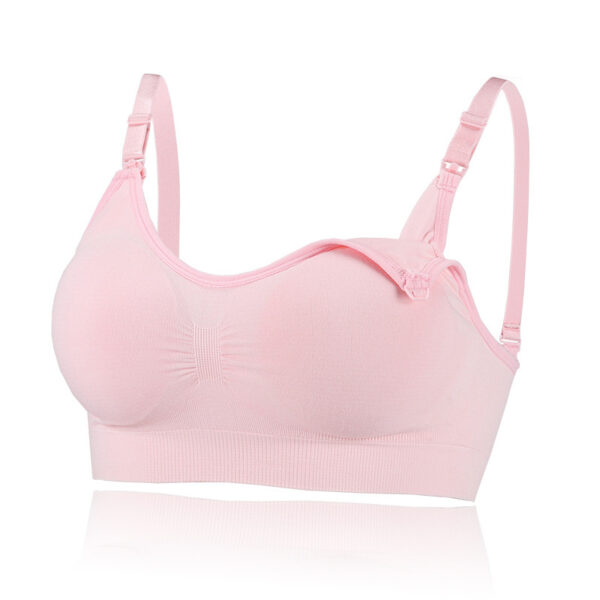 Seamless Nursing Bra Maternity Underwear Postpartum Breast Milk - Image 3