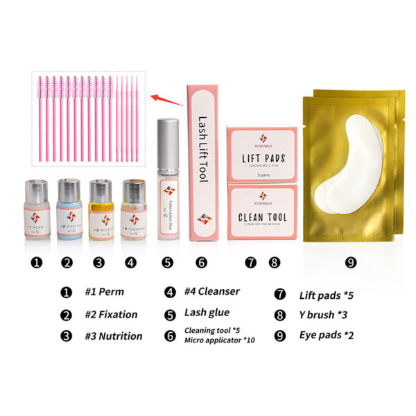 Dropshipping Upgrade Version Lash Lift Kit ICONSIGN Lifting Perm Eyelash Eyes Makeup Tools - Image 3