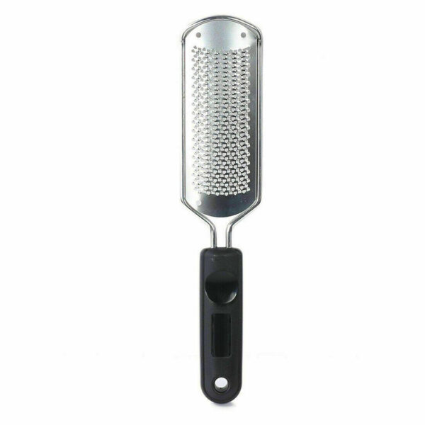 Pro 2 In1 Foot Callus Remover File Rasp Scraper Cracked Pedicure Rough Tool Colossal Foot Scrubber Foot File Foot Rasp Callus Remover Stainless Steel Foot Grater Foot Care Pedicure Tools - Image 6