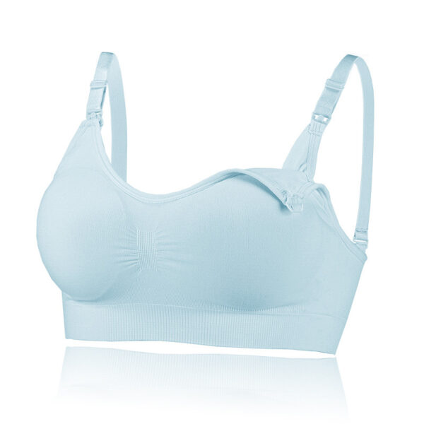 Seamless Nursing Bra Maternity Underwear Postpartum Breast Milk - Image 4