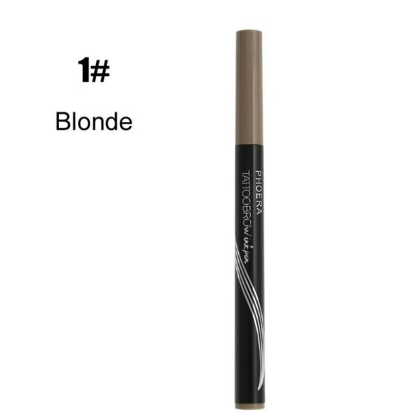 New Long Lasting Ultra-Fine Four-Comb Eyebrow Pencil - Image 5