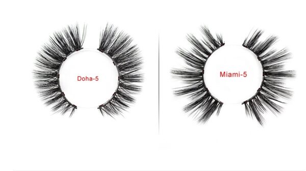 Natural Long Lasting Magnetic Liquid Eyeliner & Magnetic False Eyelashes & Tweezer Set Make up Set - Image 5