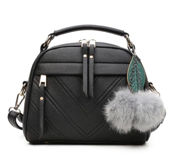 Hair ball, shoulder bag, shoulder bag - Image 5