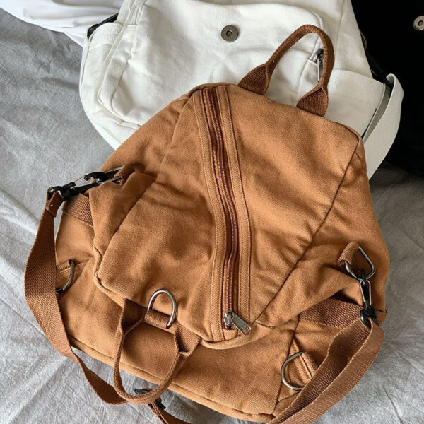 Korean Version Simple Versatile Backpack - Image 4