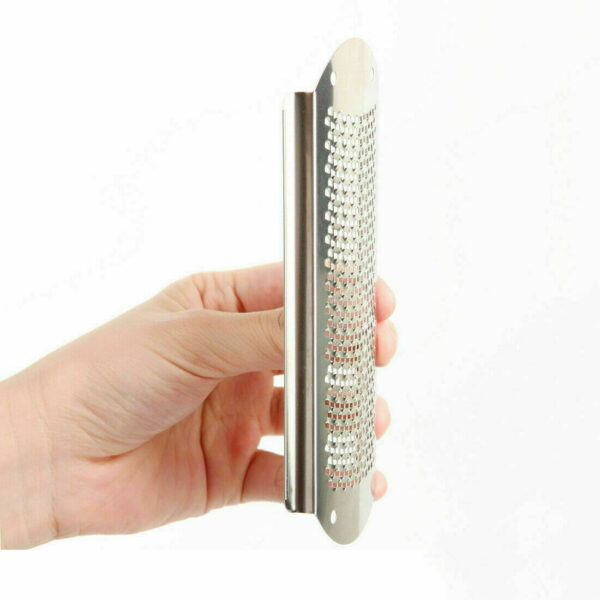 Pro 2 In1 Foot Callus Remover File Rasp Scraper Cracked Pedicure Rough Tool Colossal Foot Scrubber Foot File Foot Rasp Callus Remover Stainless Steel Foot Grater Foot Care Pedicure Tools - Image 7