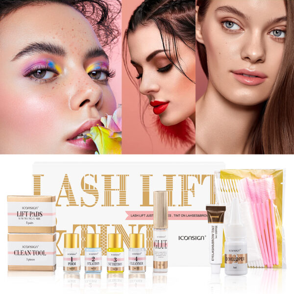 ICONSIGN Lash Lift EyeLash Eyebrow Dye Tint Kit - Image 6