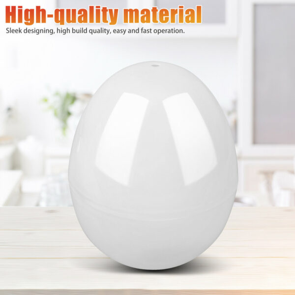 Microwave Egg Steamer Boiler Cooker Easy Quick 5 Minutes Hard Or Soft Boiled Kitchen Cooking Tools - Image 2