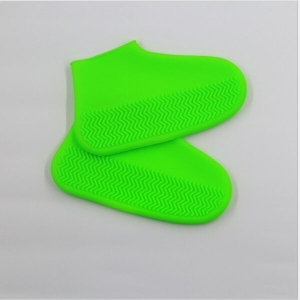 Men and women hiking slip wearable easy to carry silicone rain boots - Image 9