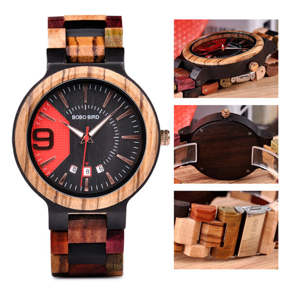 Wooden watch for men - Image 2