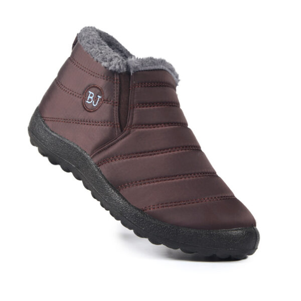 Men Boots Lightweight Winter Shoes For Men Snow Boots Waterproof Winter Footwear - Image 9
