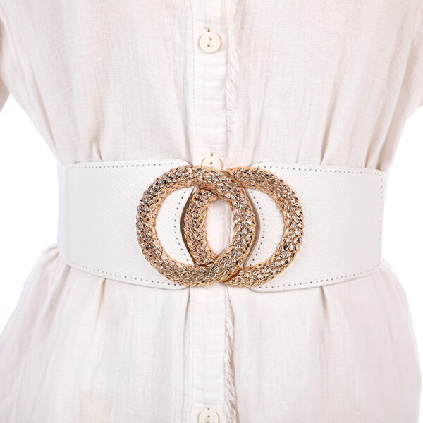 Women's Fashion Casual Stretch Wide Belt - Image 5